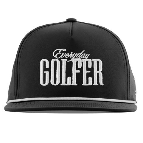 Everyday Golfer Flat 5 Panel Rope Black