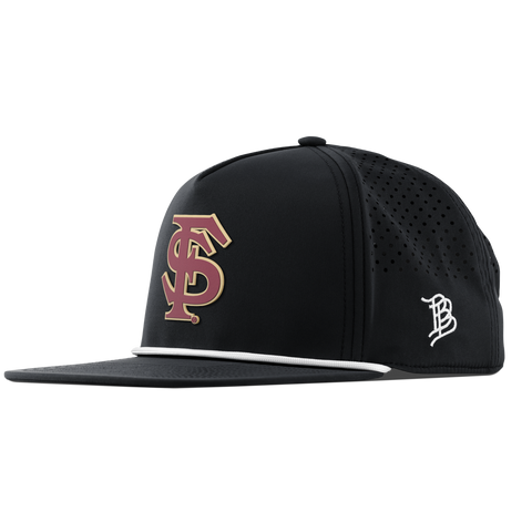 Florida State University "FSU Block" Flat 5 Panel Rope Black