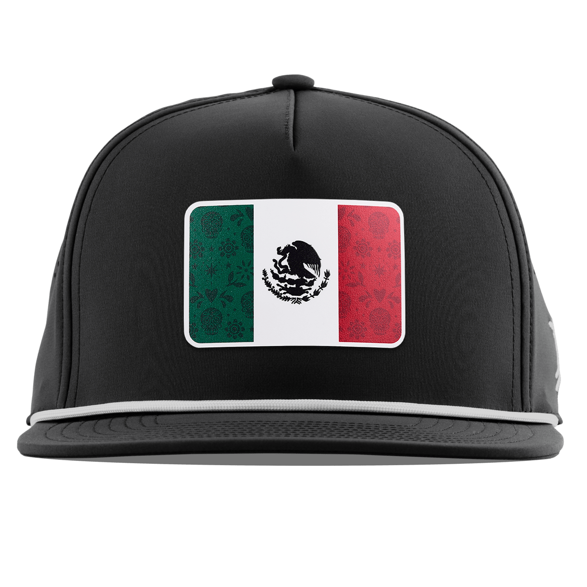 Fiesta Flag Flat 5 Panel Rope Black