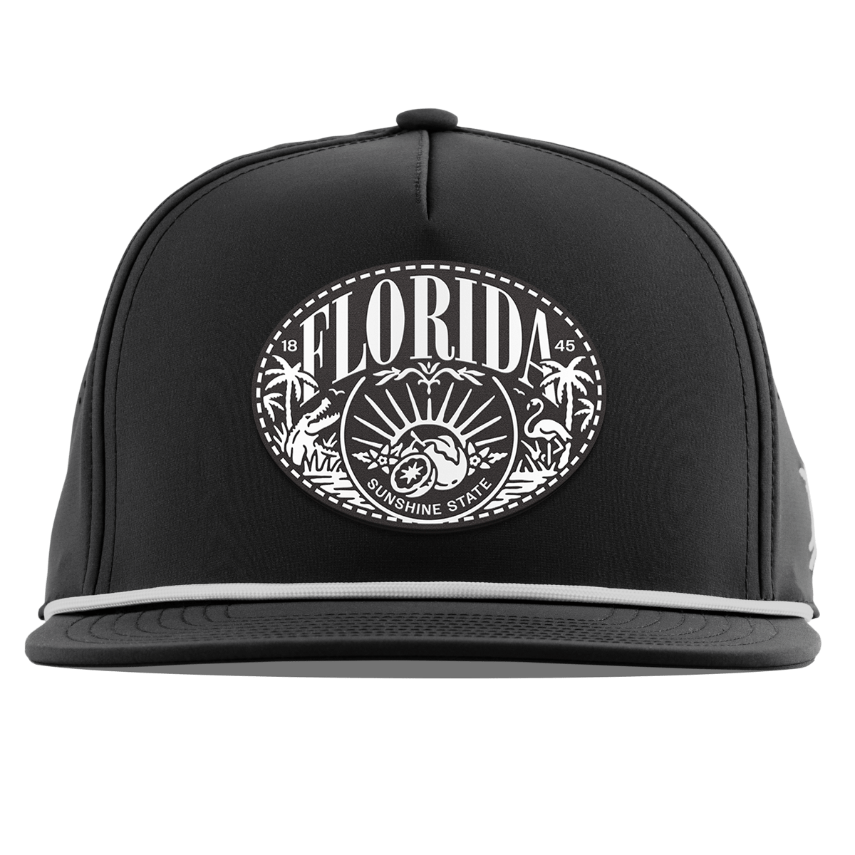 Florida Traveler Flat 5 Panel Rope Black