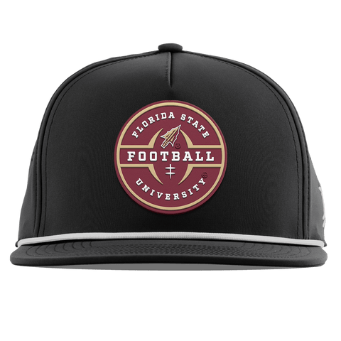 Florida State University "Florida State Football Legacy" Flat 5 Panel Rope Black