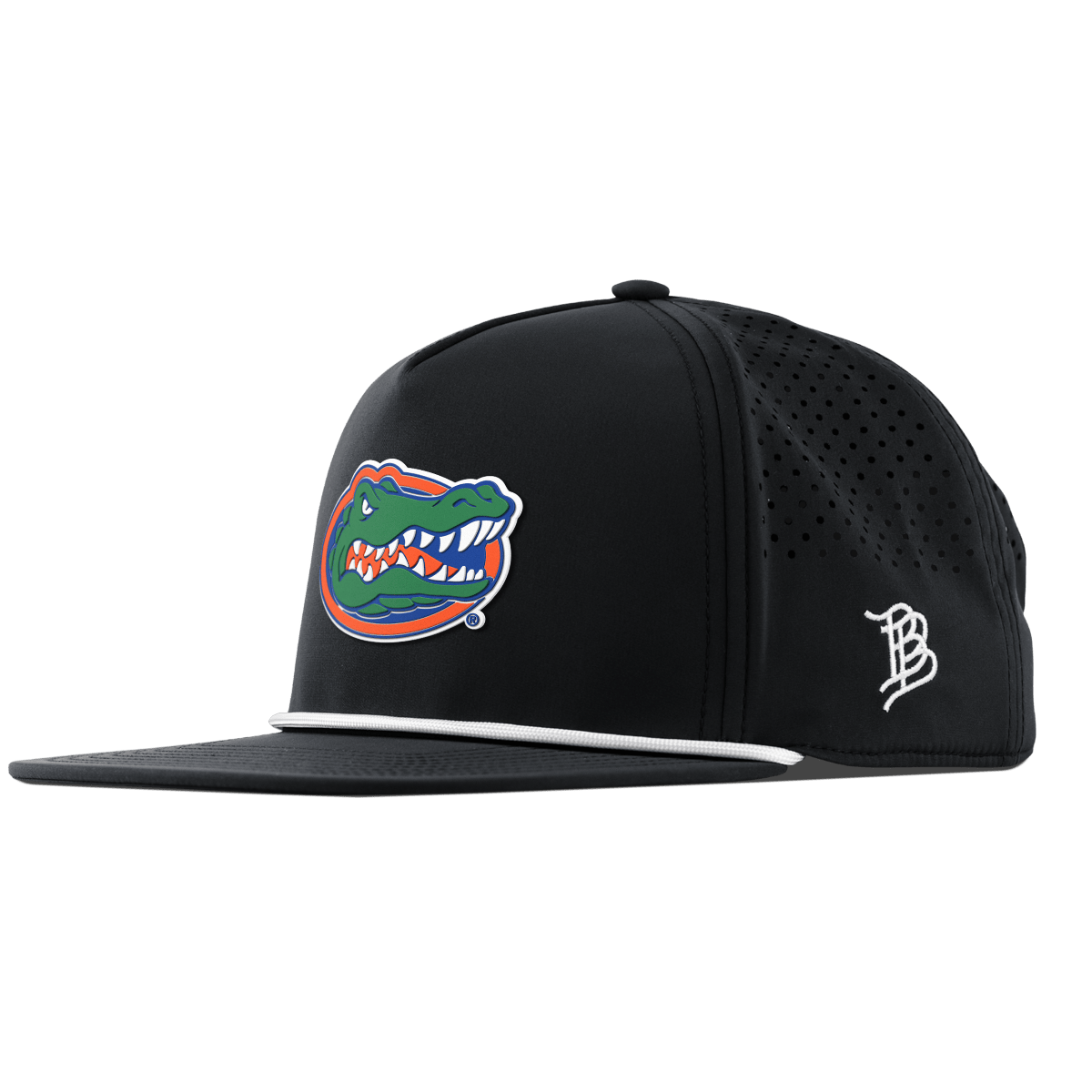 University of Florida "Florida Team Logo" Flat 5 Panel Rope Black