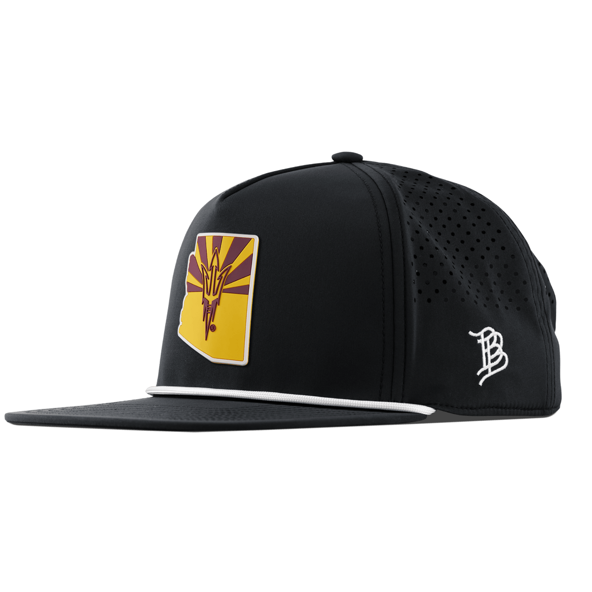 Arizona State University "Fork 'Em State" Flat 5 Panel Rope Black