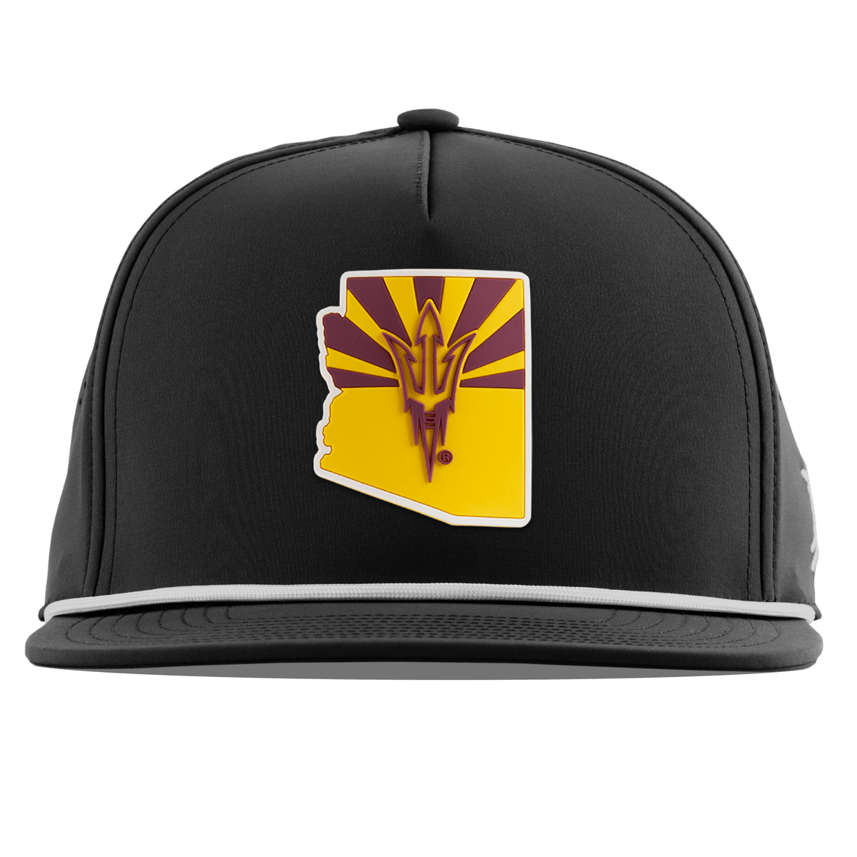 Arizona State University "Fork 'Em State" Flat 5 Panel Rope Black