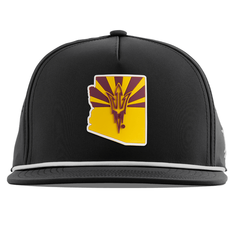 Arizona State University "Fork 'Em State" Flat 5 Panel Rope Black
