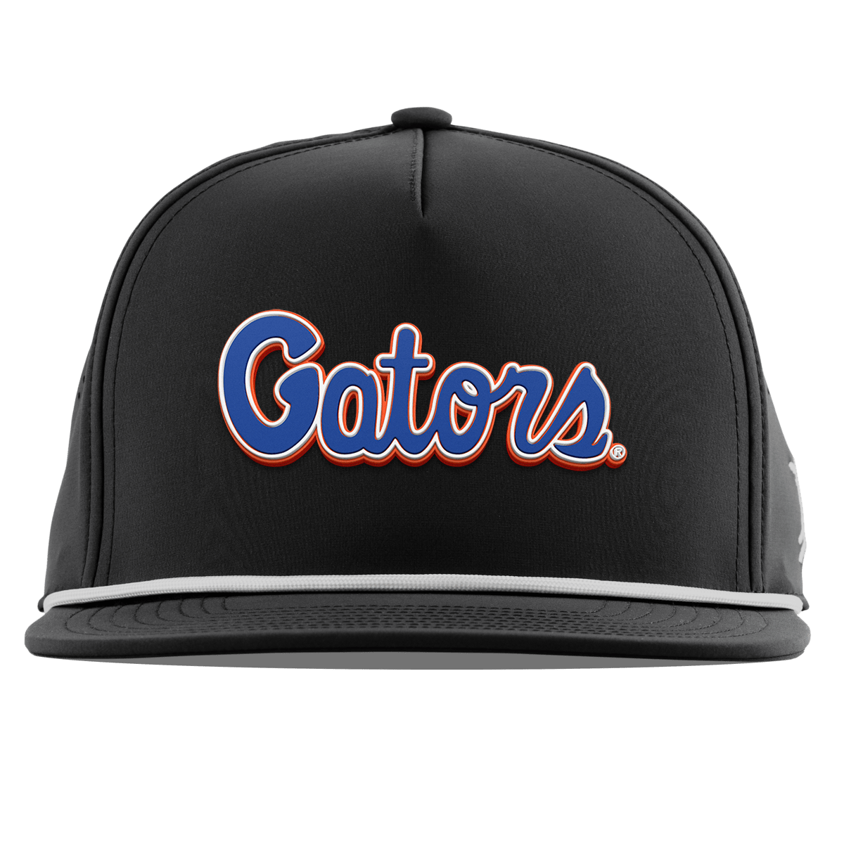 University of Florida "Gator Script" Flat 5 Panel Rope Black