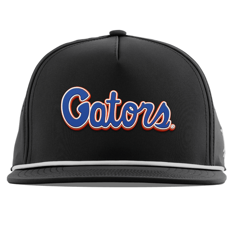 University of Florida "Gator Script" Flat 5 Panel Rope Black