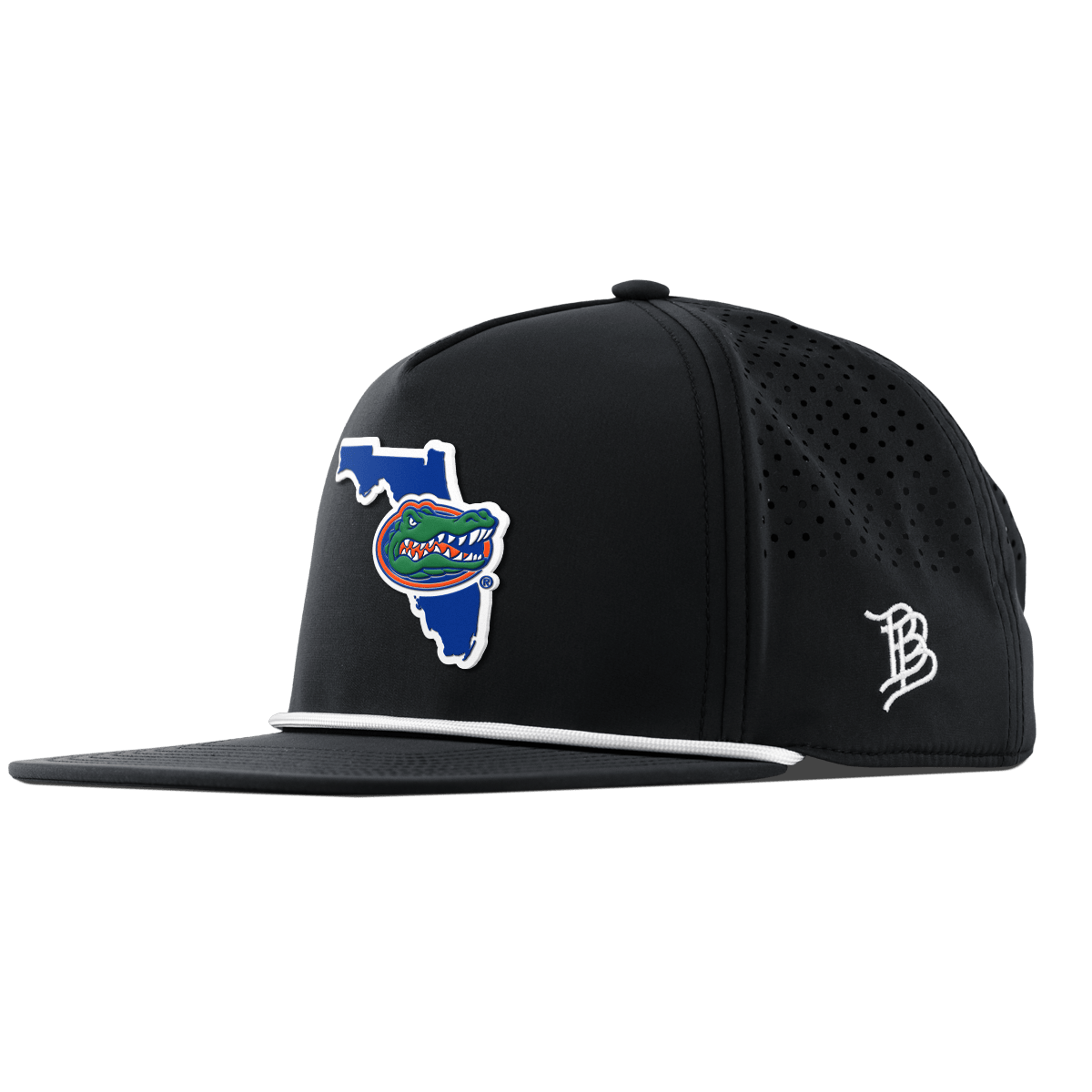 University of Florida "Gator State" Flat 5 Panel Rope Black