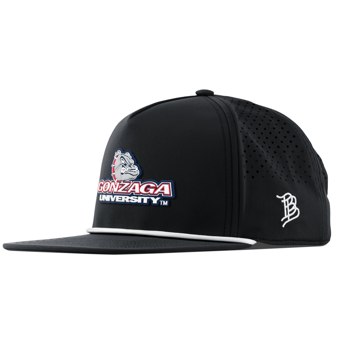 Gonzaga University "Gonzaga Team Logo" Flat 5 Panel Rope Black
