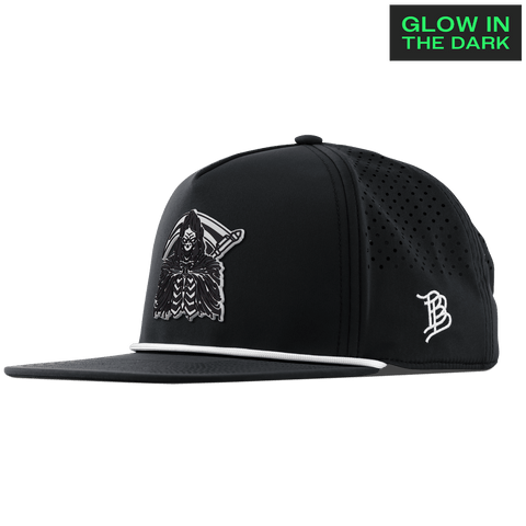 Grim Reaper Glow Flat 5 Panel Rope Black