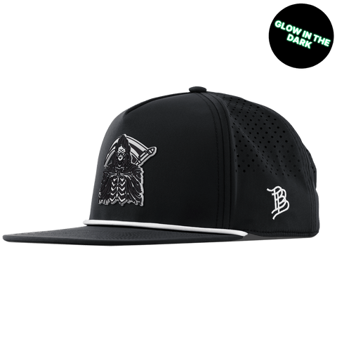 Grim Reaper Glow Flat 5 Panel Rope Black
