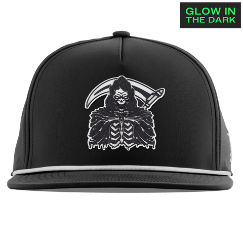 Grim Reaper Glow Flat 5 Panel Rope Black