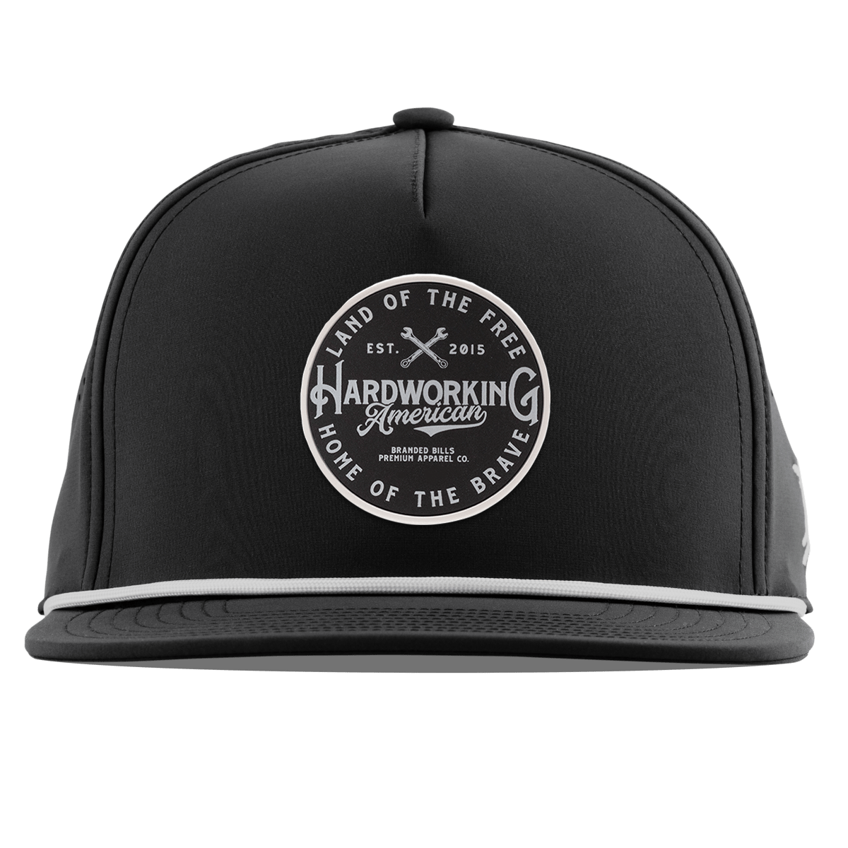 Hardworking PVC Flat 5 Panel Rope Black