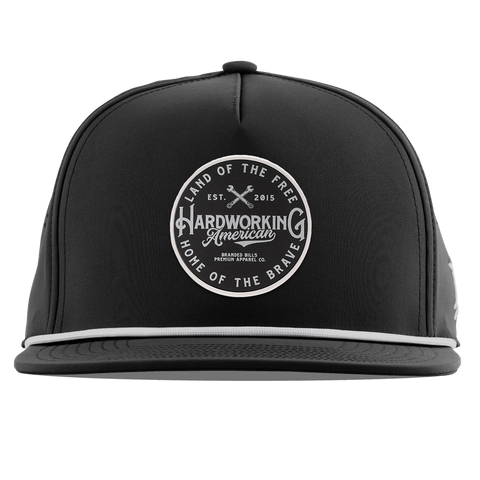 Hardworking PVC Flat 5 Panel Rope Black
