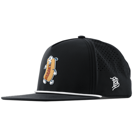 Hot Dog Buddy Flat 5 Panel Rope Black