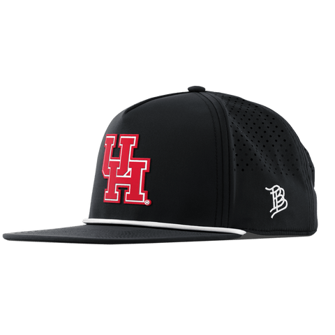 University of Houston "Houston Block" Flat 5 Panel Rope Black