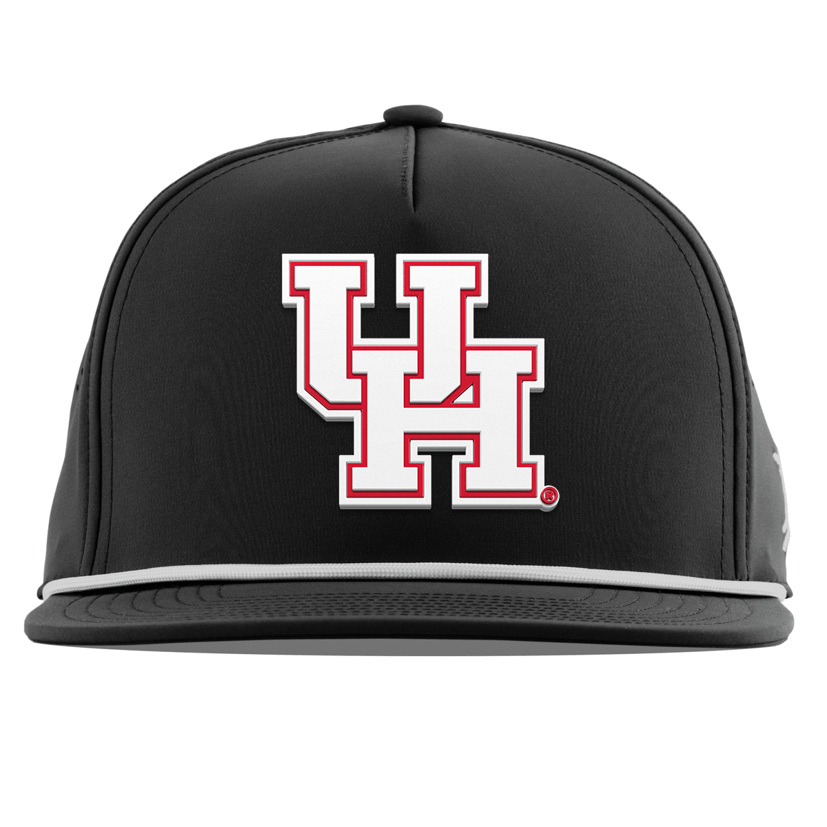 University of Houston "Houston Block" Flat 5 Panel Rope Black
