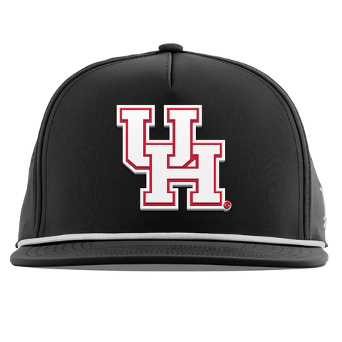 University of Houston "Houston Block" Flat 5 Panel Rope Black