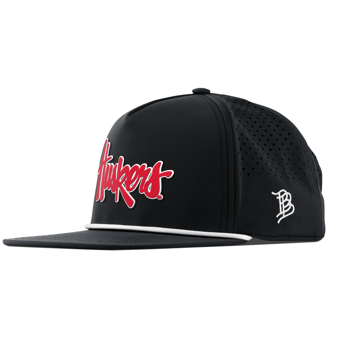 University of Nebraska "Huskers Script" Flat 5 Panel Rope