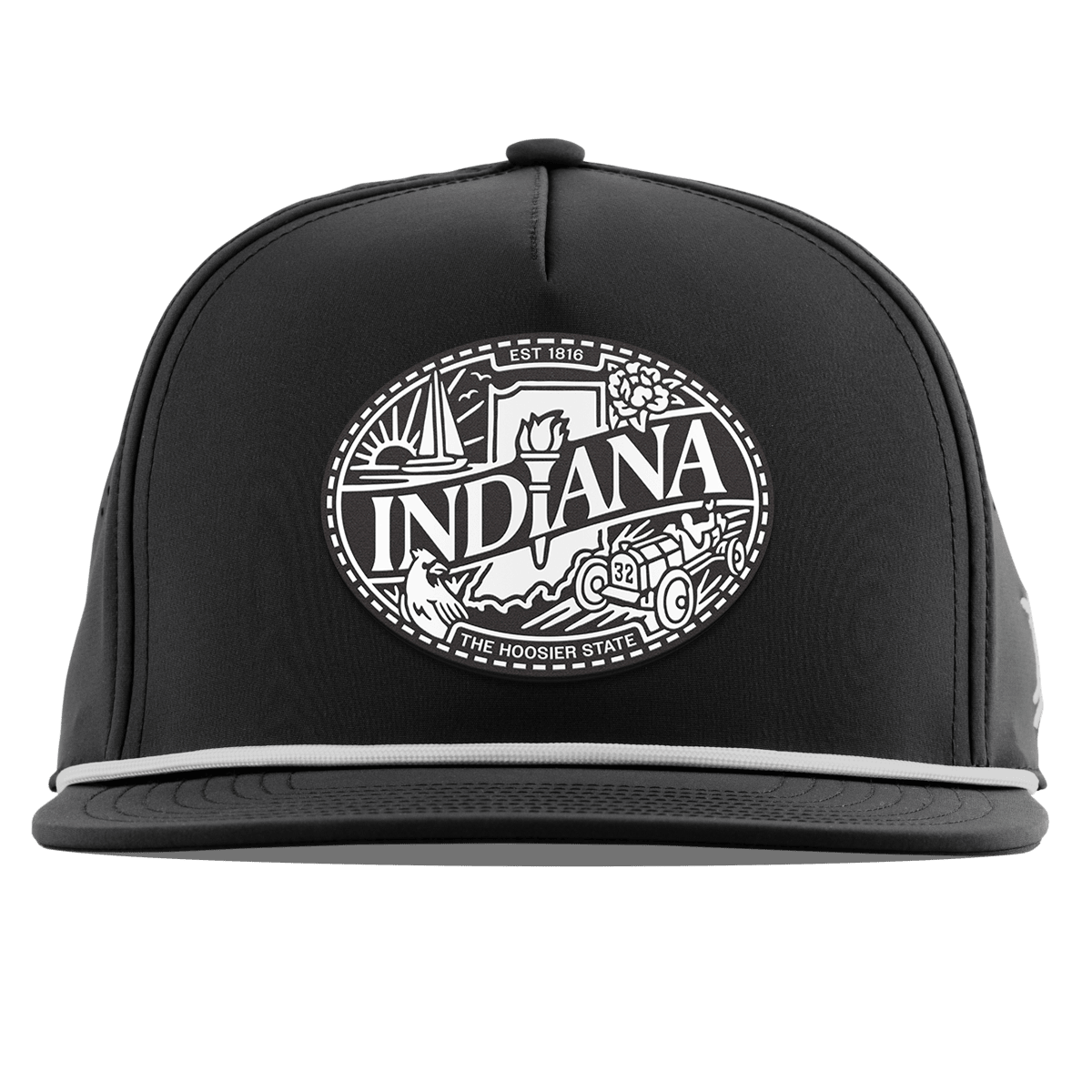Indiana Traveler Flat 5 Panel Rope Black