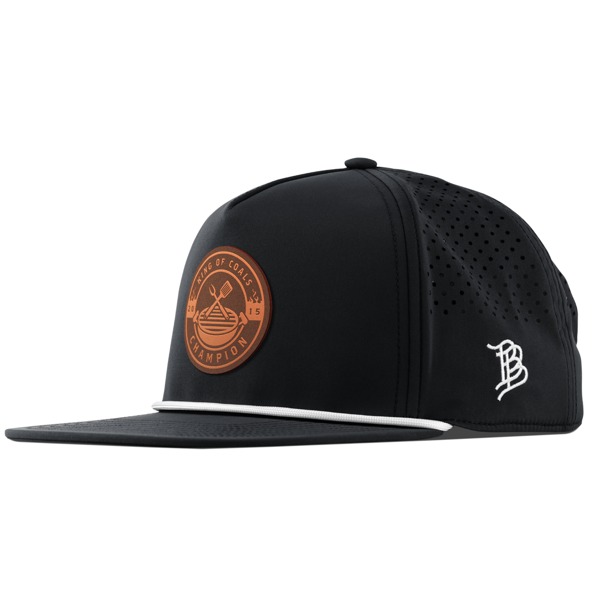 King of Coals Flat 5 Panel Rope Black 