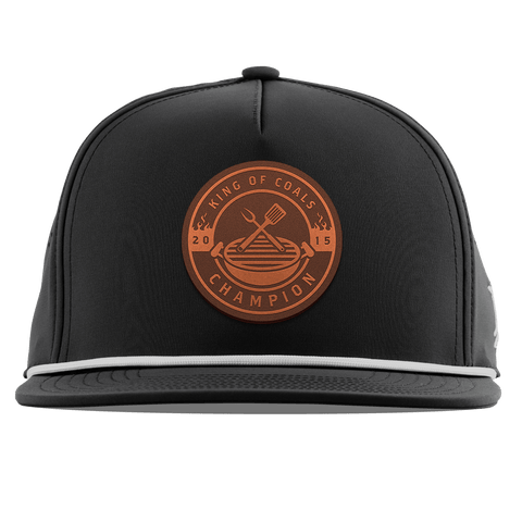 King of Coals Flat 5 Panel Rope Black 