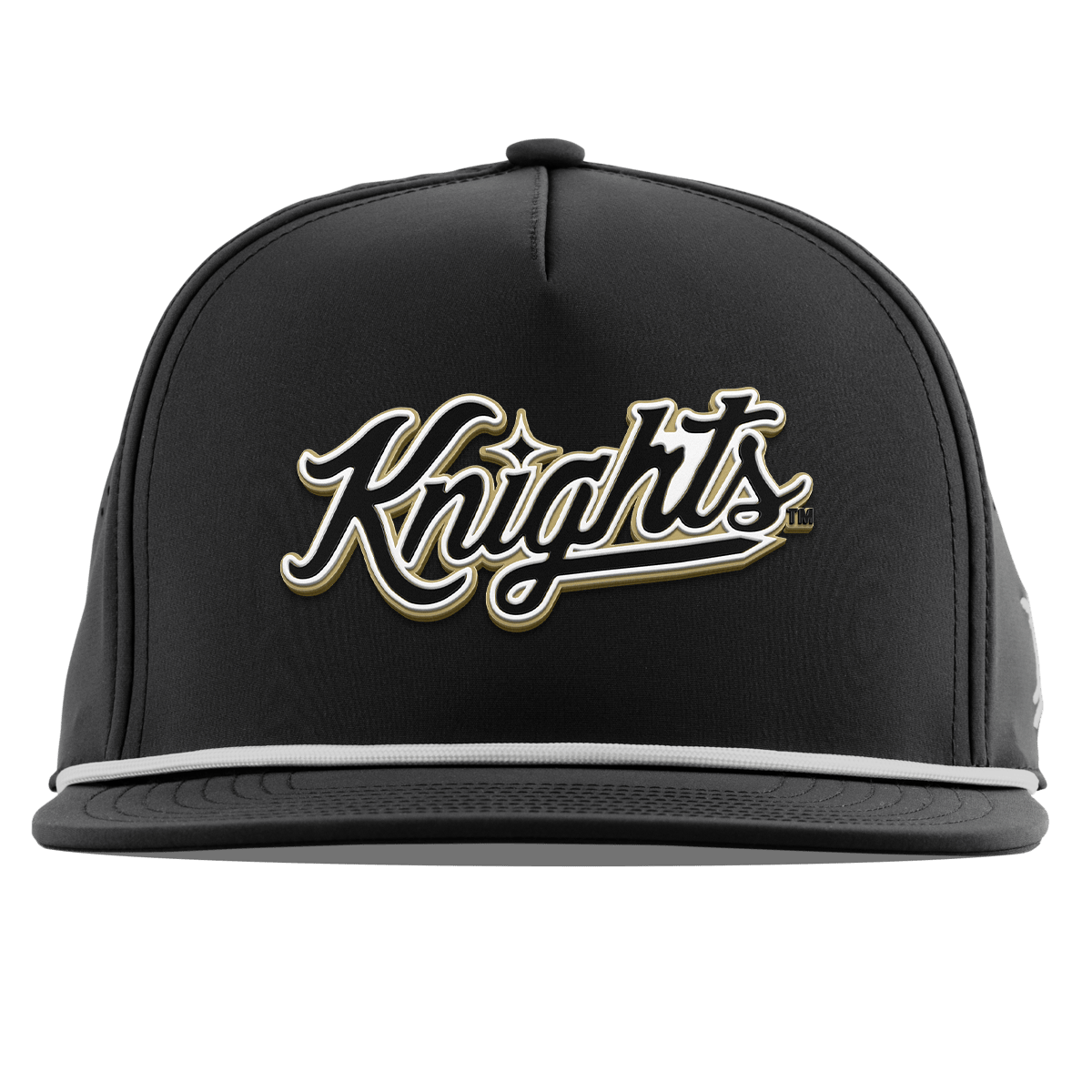 University of Central Florida "Knights Script" Flat 5 Panel Rope Black
