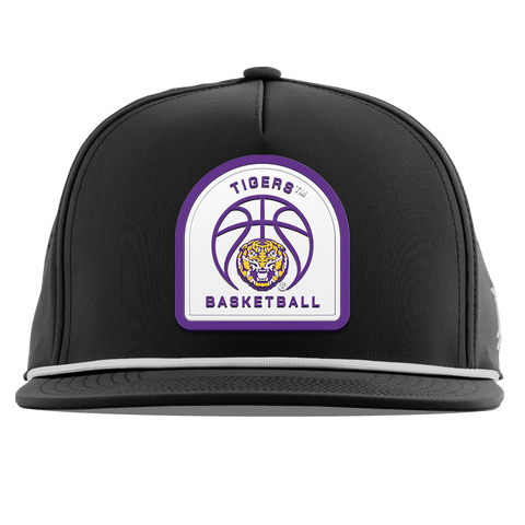Louisiana State University "LSU Basketball"Flat 5 Panel Rope Black
