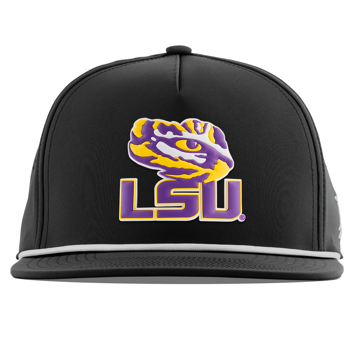 Louisiana State University "LSU Tiger Eye" Flat 5 Panel Rope Black
