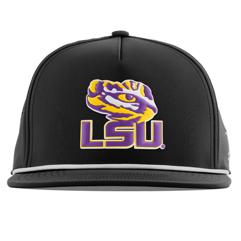 Louisiana State University "LSU Tiger Eye" Flat 5 Panel Rope Black