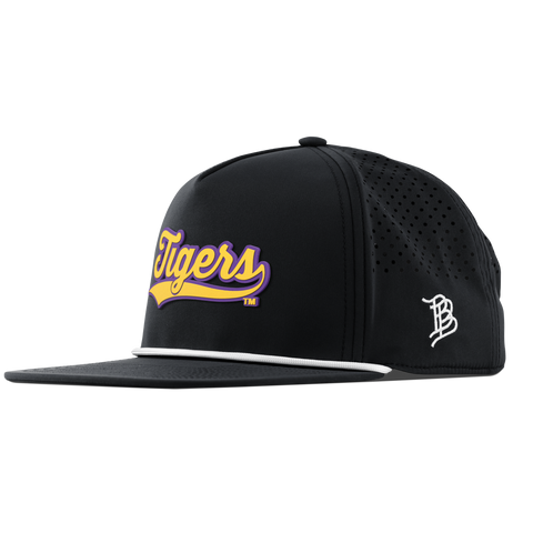 Louisiana State University "LSU Tigers Script" Flat 5 Panel Rope Black