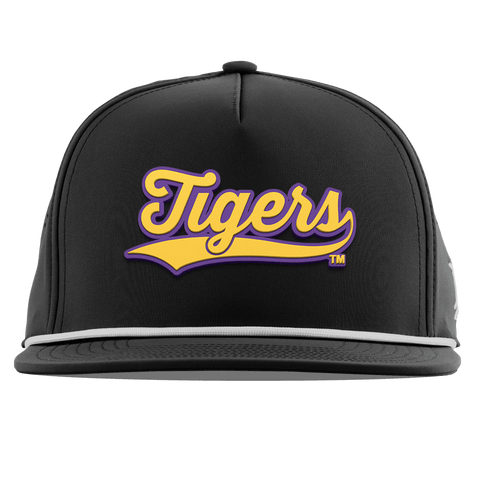 Louisiana State University "LSU Tigers Script" Flat 5 Panel Rope Black