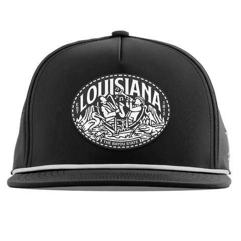 Louisiana Traveler Flat 5 Panel Rope Black