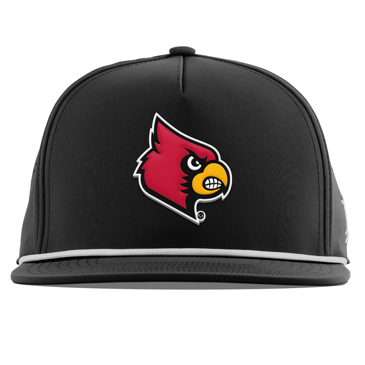 University of Louisville "Louisville Team Logo" Flat 5 Panel Rope Black