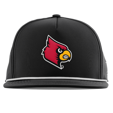 University of Louisville "Louisville Team Logo" Flat 5 Panel Rope Black