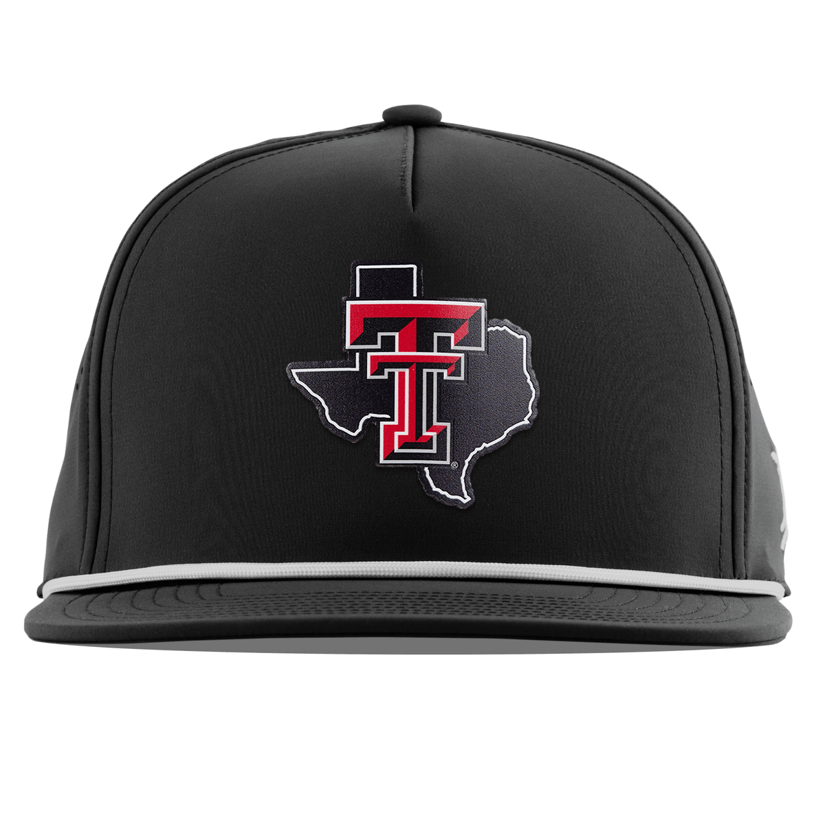 Texas Tech University "Lubbock Local" Flat 5 Panel Rope Black