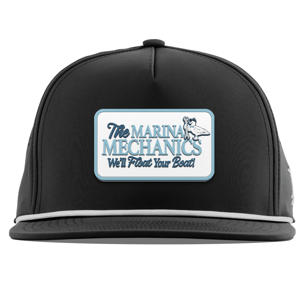 Marina Mechanics Flat 5 Panel Rope Black
