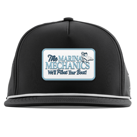 Marina Mechanics Flat 5 Panel Rope Black