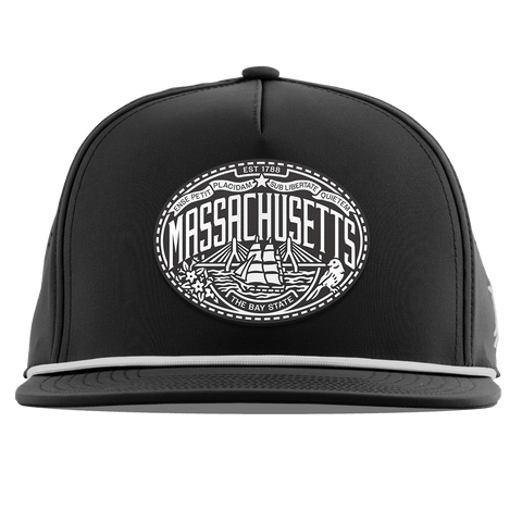 Massachusetts Traveler Flat 5 Panel Rope Black