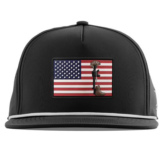 Memorial PVC Flat 5 Panel Rope Black