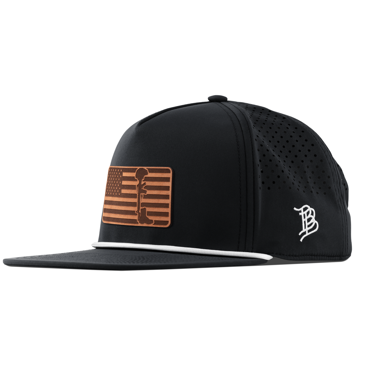 Memorial Flat 5 Panel Rope Black