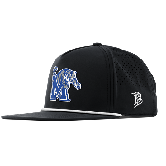 University of Memphis "Memphis Team Logo" Flat 5 Panel Rope Black