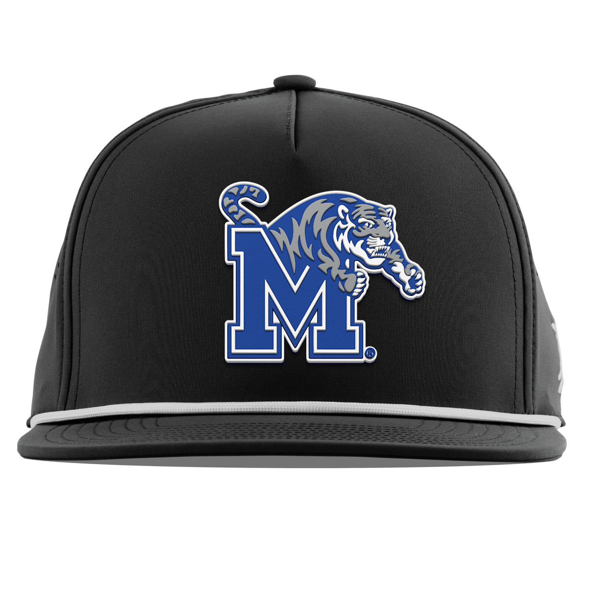 University of Memphis "Memphis Team Logo" Flat 5 Panel Rope Black