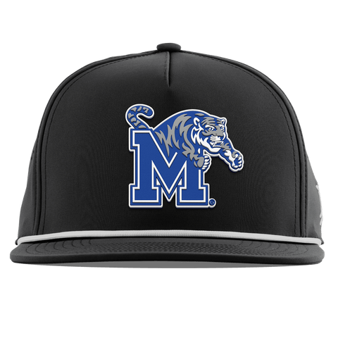 University of Memphis "Memphis Team Logo" Flat 5 Panel Rope Black