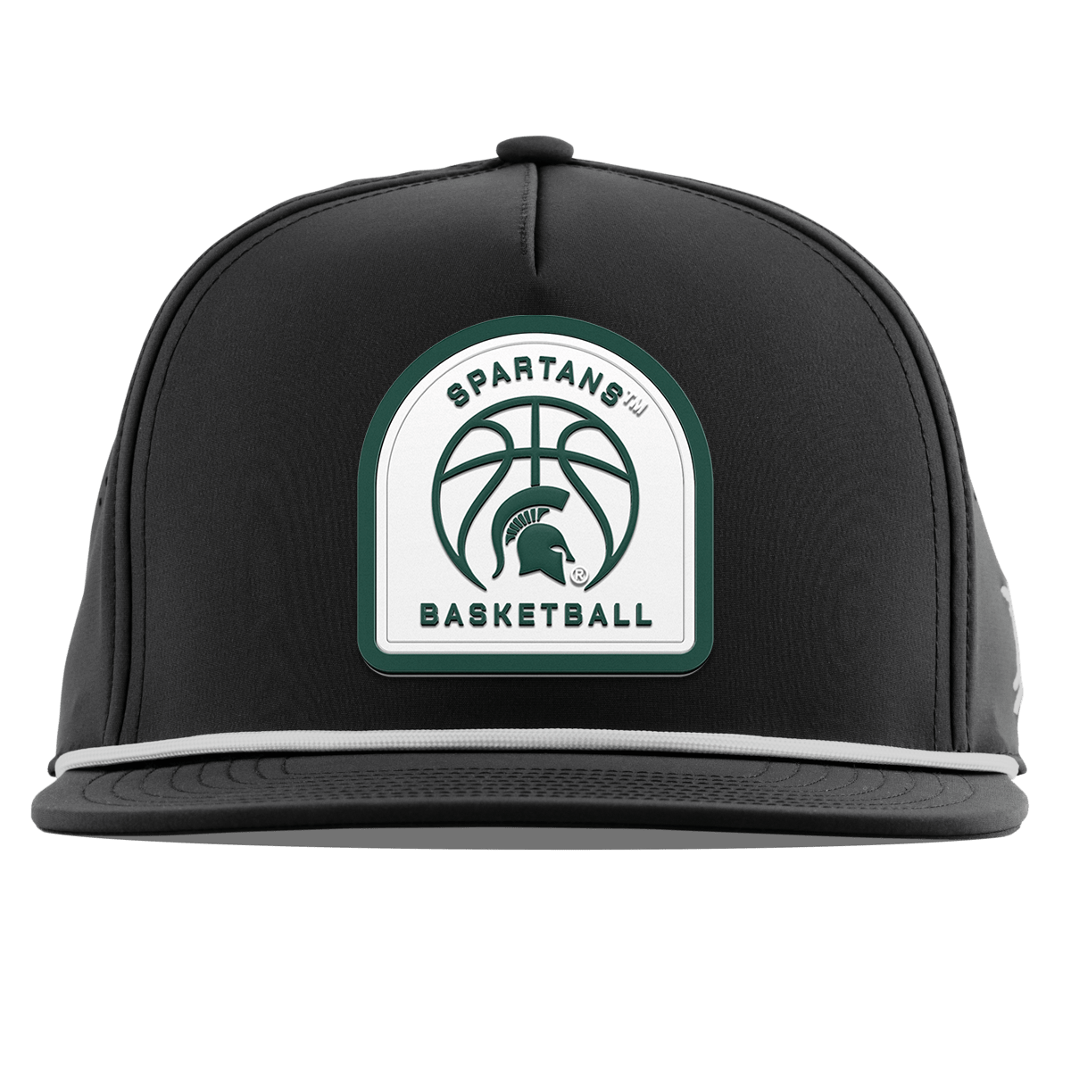 Michigan State University "Michigan State Basketball" Flat 5 Panel Rope Black