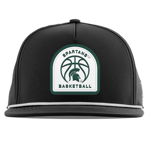 Michigan State University "Michigan State Basketball" Flat 5 Panel Rope Black