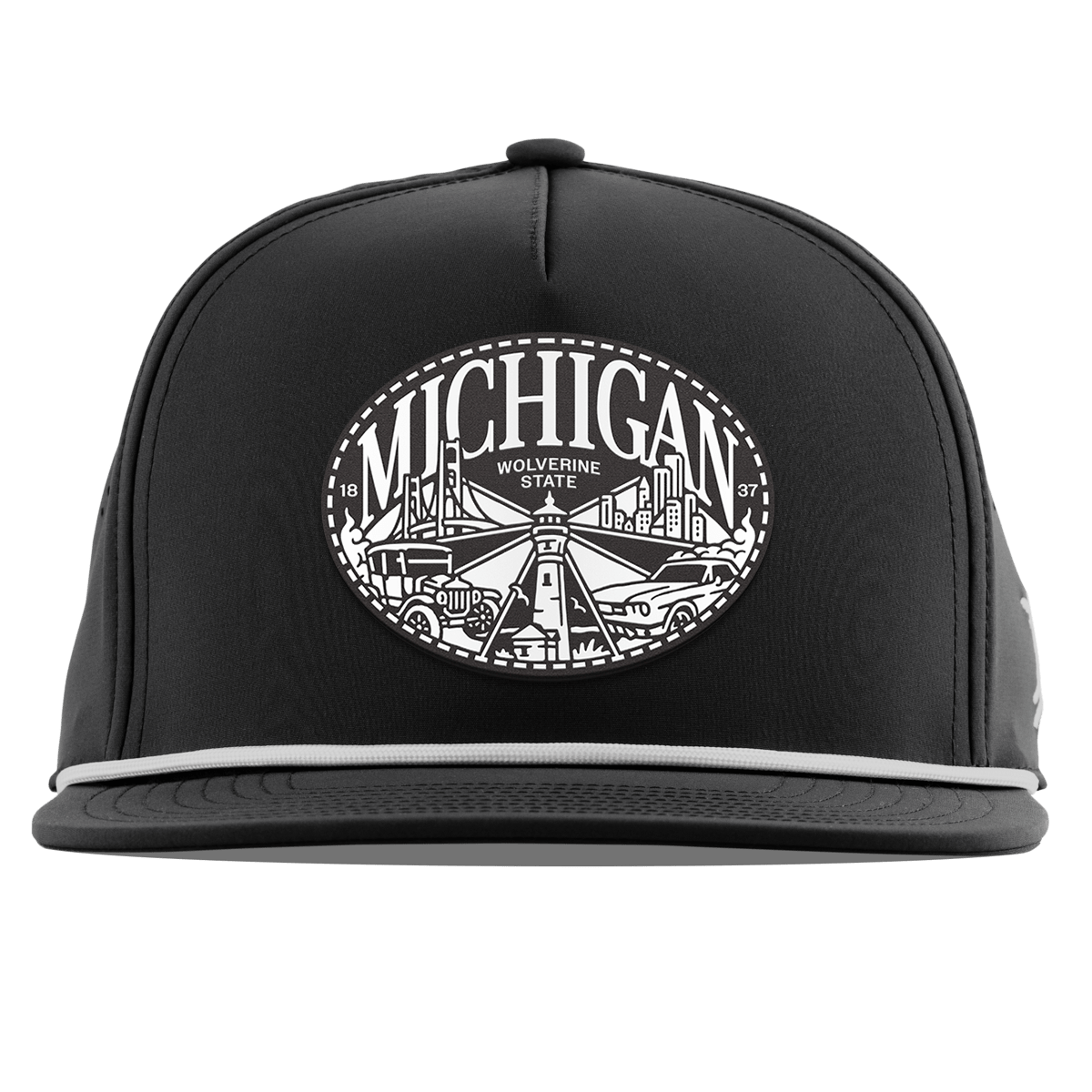 Michigan Traveler Flat 5 Panel Rope Black