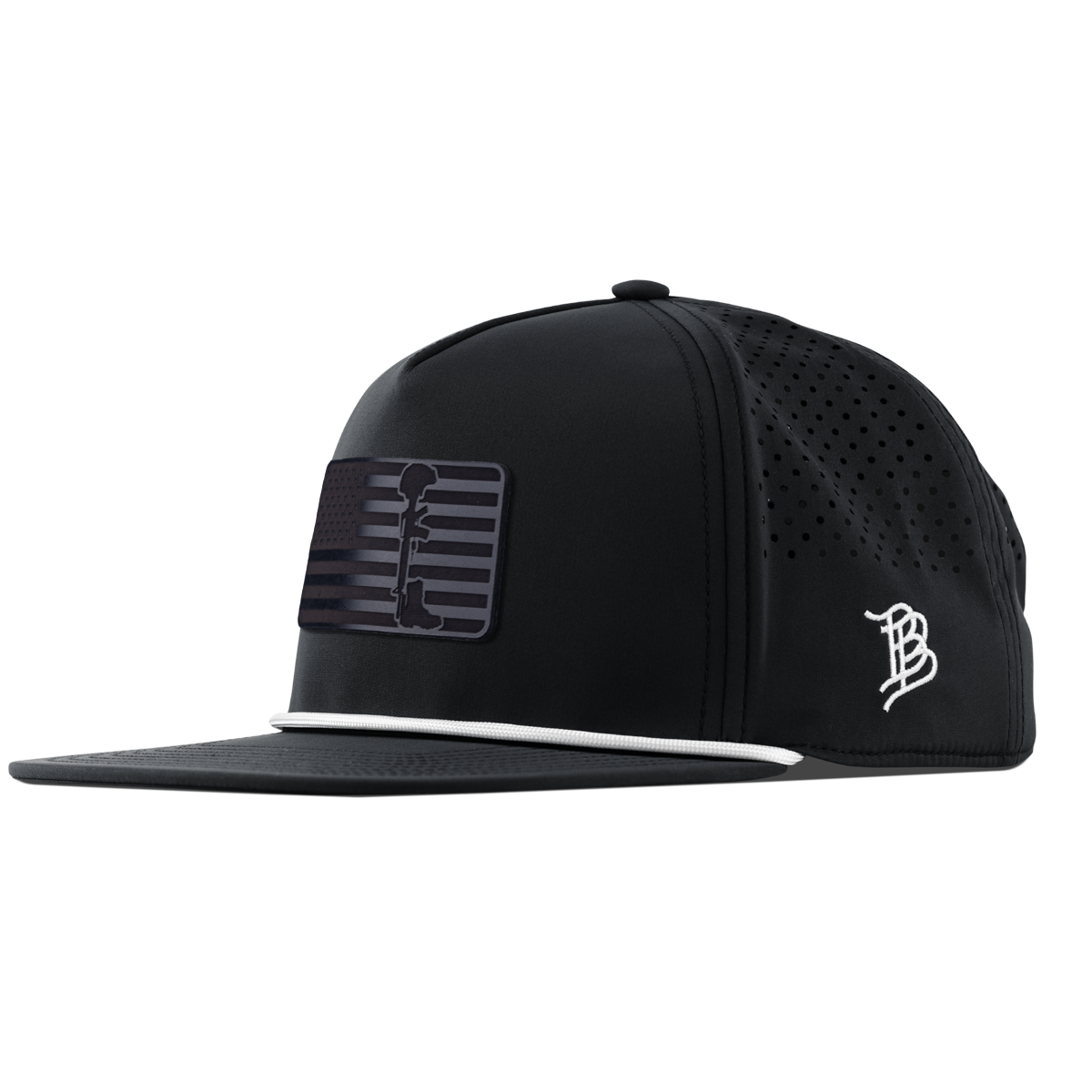 Midnight Memorial Flat 5 Panel Rope Black