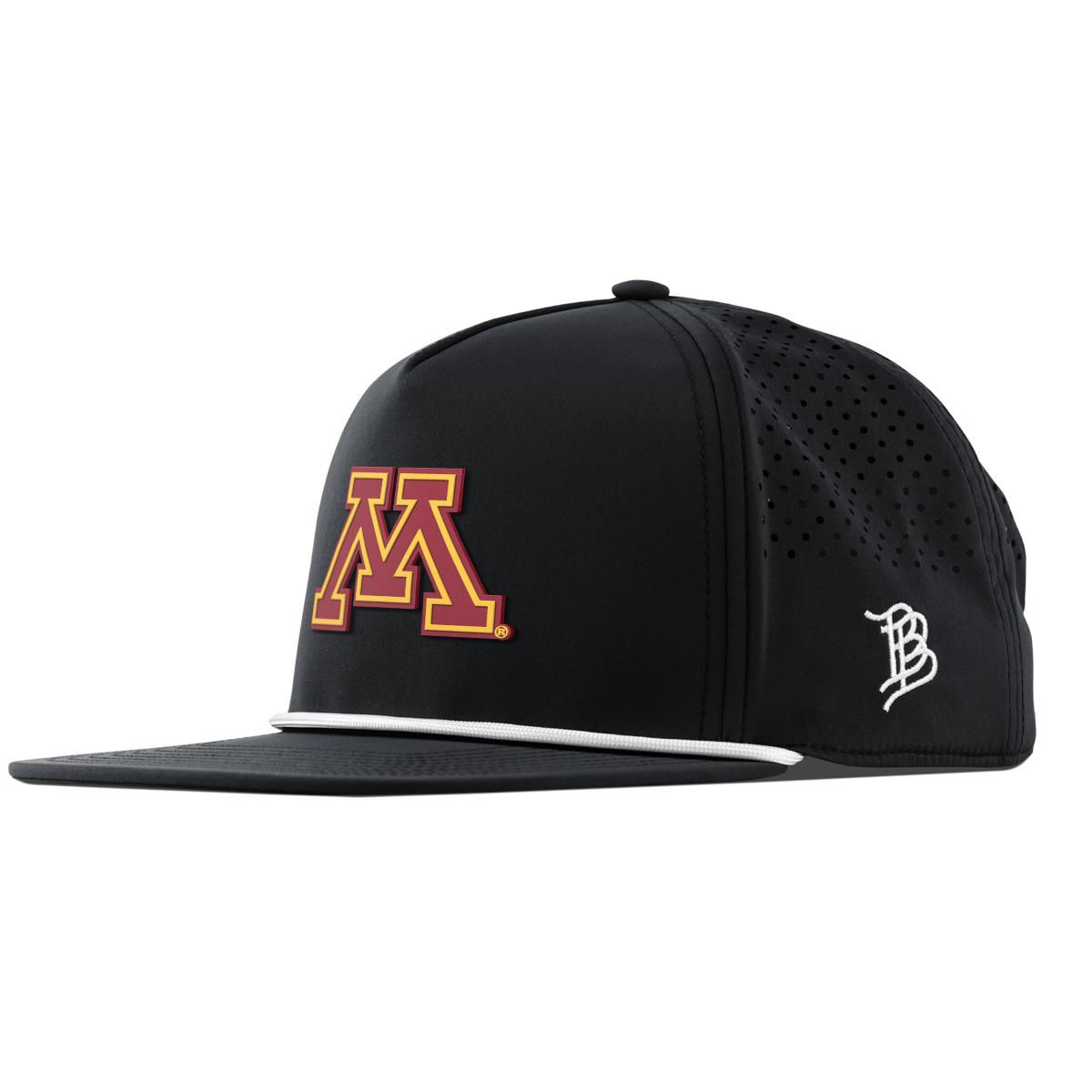University of Minnesota "Minnesota Team Logo" Flat 5 Panel Rope Black