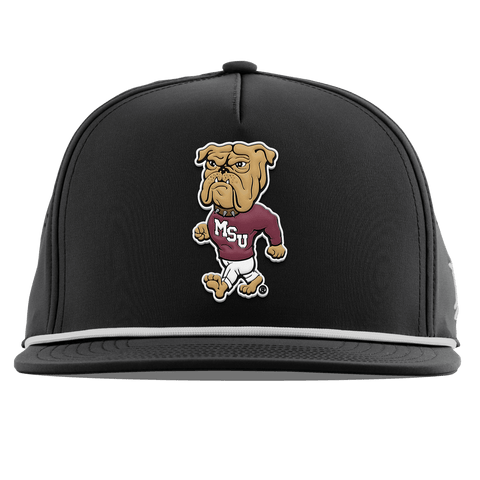 Mississippi State University "Mississippi State Bully" Flat 5 Panel Rope Black